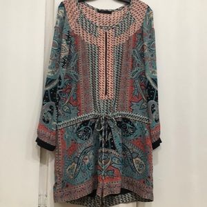 BCBG long sleeve romper